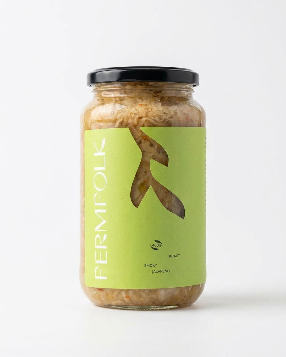 Smoky Jalapeño Kraut, Spring Batch